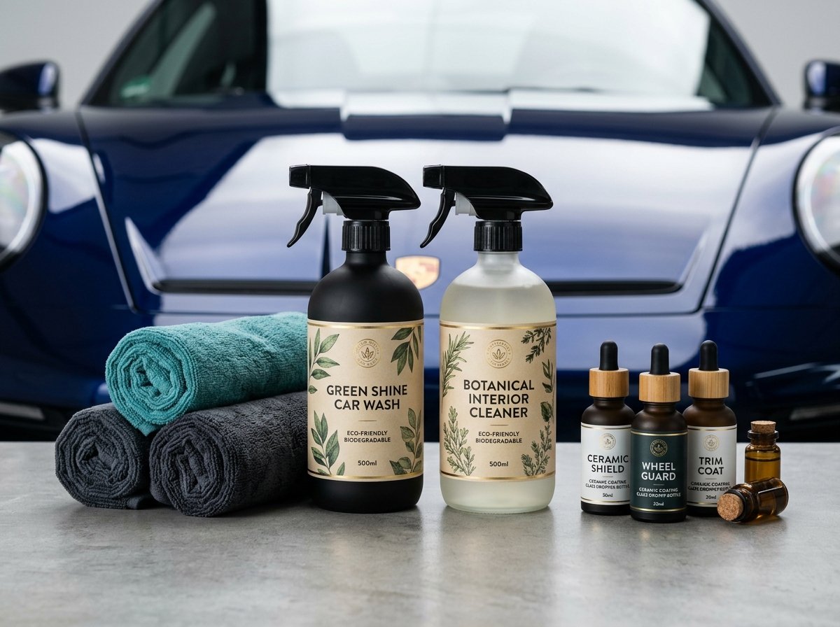 Produits écologiques de detailing sans eau Geoshine
